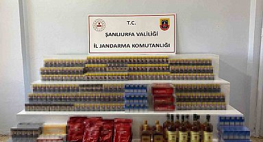 Şanlıurfa'da 4 bin 580 paket kaçak sigara ele geçirildi