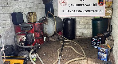 Şanlıurfa'da bin 250 litre kaçak akaryakıt ele geçirildi