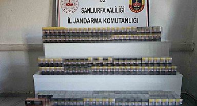 Şanlıurfa'da kaçakçılık operasyonunda binlerce ürün ele geçirildi