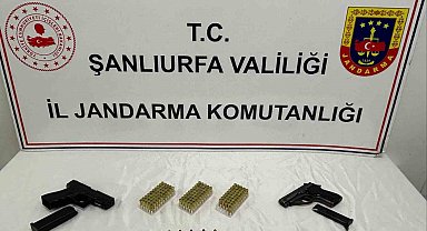 Şanlıurfa'da ruhsatsız silah operasyonu:2 gözaltı