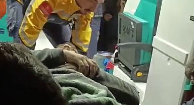 Şantiyede işçi, eleme makinesinde sıkıştı