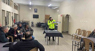 Şaphane'de vatandaşlara Trafik Kanunu'nda yapılan değişiklikler anlatıldı
