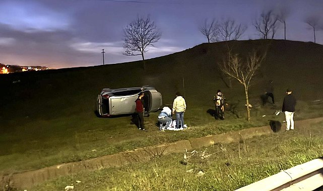 Şarampole uçtu, 5. kez alkollü çıkınca 390 bin lira ceza yedi