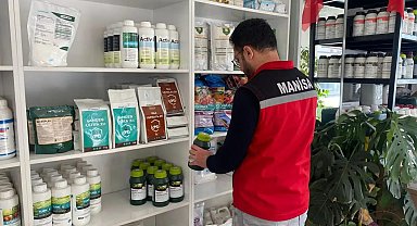 Sarıgöl'de gübre ve zirai ilaç satış noktaları denetlendi
