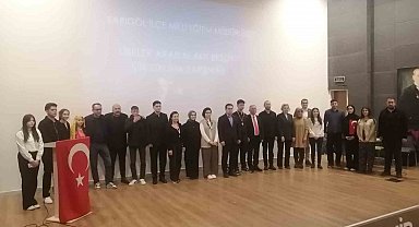 Sarıgöl'de İstiklal Marşı'nın kabulünün 104. yılına anlamlı anma