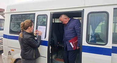 Sarıgöl'de servislere kapsamlı denetim