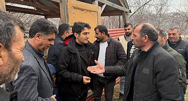 Sarıkamış Kaymakamı Aslantatar Karakurt köyünü ziyaret etti