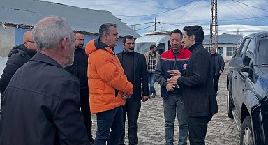 Sarıkamış Kaymakamı Enis Aslantatar'dan Yeniköy'e ziyaret