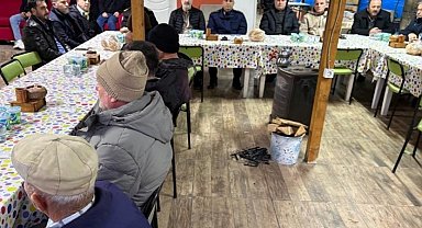 Şehit ailesinden iftar yemeği