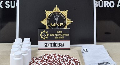 Sentetik haplarla yakalanan şüpheli tutuklandı
