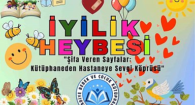 Şifa veren sayfalar: Kütüphaneden hastaneye sevgi köprüsü