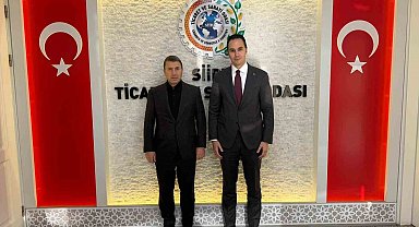 Siirt TSO Başkanı Güven Kuzu, DYP Genel Başkanı Küpeli ile bir araya geldi