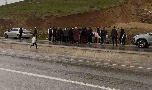 Siirt'te düğün konvoyunda kaza: 2 yaralı