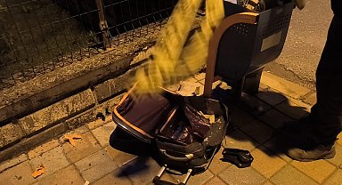 Siirt'te şüpheli paket imha edildi