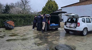 Silivri'de satışa hazır 306 kilo at eti ele geçirildi