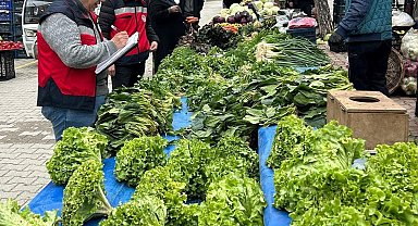 Simav'da pazar denetimleri sürüyor