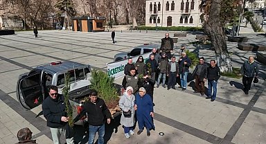 Sinop'ta binlerce fidan toprakla buluşuyor