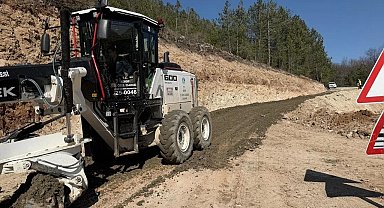 Sinop'ta heyelanla mücadele