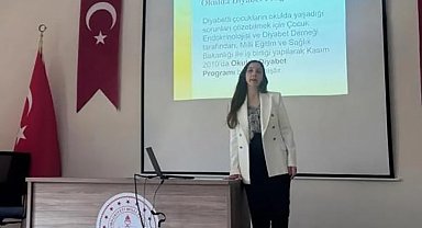 Sinop'ta okul personeline diyabet farkındalığı semineri