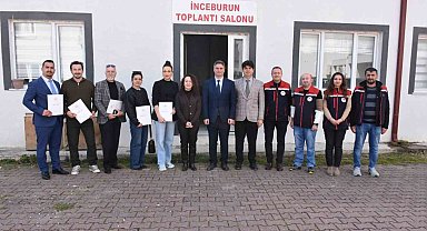 Sinop'ta "Tıbbi ve Aromatik Bitkiler Kursu" tamamlandı