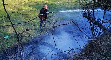 Sinop'ta yangın paniği