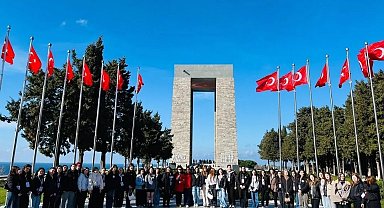 Sinoplu öğrenciler Çanakkale ruhunu yerinde yaşadı