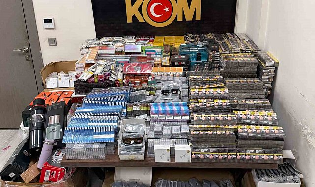 Şırnak'ta 3 buçuk milyon liralık kaçak malzeme ele geçirildi