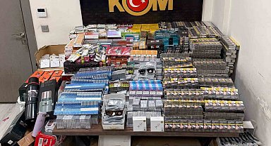 Şırnak'ta 3 buçuk milyon liralık kaçak malzeme ele geçirildi