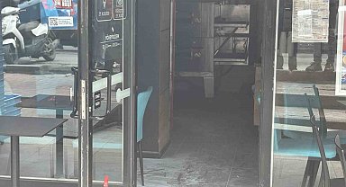 Şişli'de pizzacıda korkutan yangın