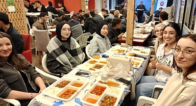 Söke'de lise öğrencileri iftar programında buluştu