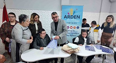 Söke'nin özel çocuklarından Şırnak'taki kardeşlerine sıcak hediye