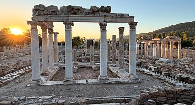 Stratonikeia ve Lagina kazılarında geleceğin restoratörleri yetişiyor