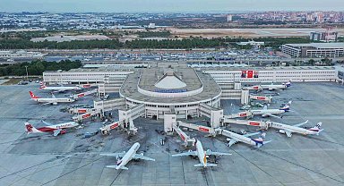 Şubat ayında havayoluyla seyahat edenlerin sayısı 45 ilin nüfusunu aştı