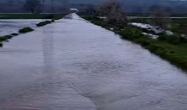Susurluk Çayı'nda sular yükseldi