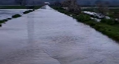 Susurluk Çayı'nda sular yükseldi