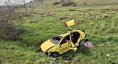 Susurluk'ta trafik kazası: 1 yaralı