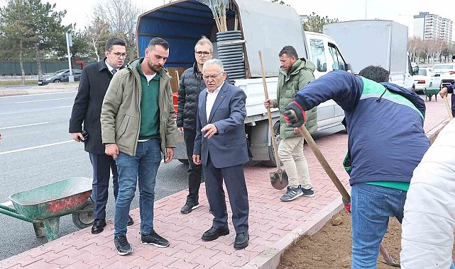 Talas Bulvarı 5 şeritli yeni haliyle hizmete açıldı