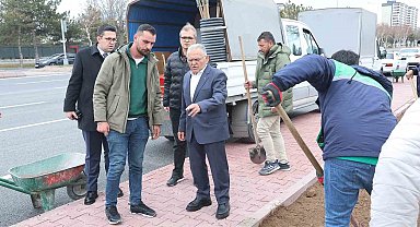 Talas Bulvarı 5 şeritli yeni haliyle hizmete açıldı