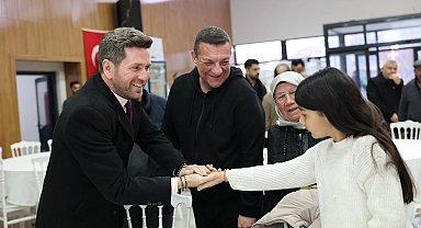 Tavas'ta muhtarlar iftar sofrasında buluştu