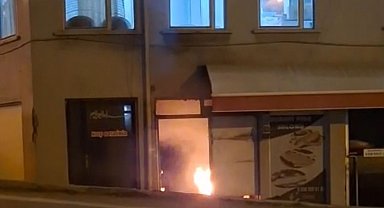 Tavşanlı'da alev alan kalorifer kazanı korkuttu