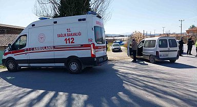 Tavşanlı'da otomobil ile motosiklet çarpıştı: 2 yaralı