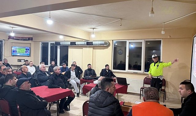 Tavşanlı'da trafik bilgilendirme faaliyetleri gerçekleştirildi