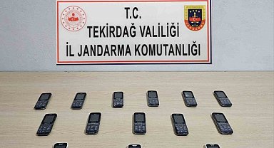 Tekirdağ'da jandarma bir ayda 188 şüpheliye işlem yaptı
