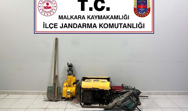 Tekirdağ'da kaçak kazıya suçüstü: 3 şüpheli yakalandı