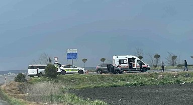 Tekirdağ'da trafik kazası: 2 yaralı