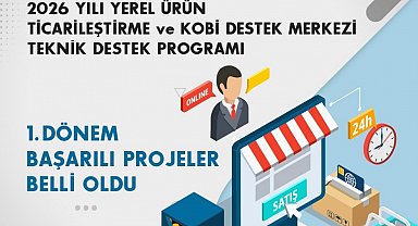 Teknik destek programının 1. dönem başarılı orojeleri açıklandı