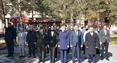 Tercan'da Çanakkale Zaferi'nin 111. yıl dönümü törenle anıldı