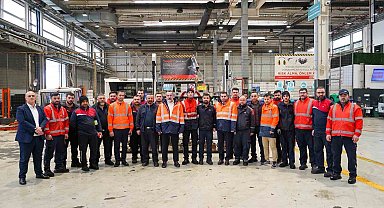 TGS Yer Hizmetleri Genel Müdürü Akyurt, personelle bayramlaştı