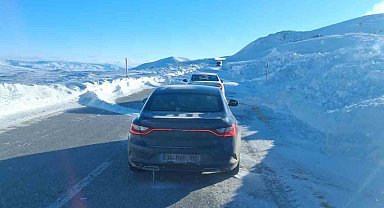 Tipi sürücülere zor anlar yaşattı