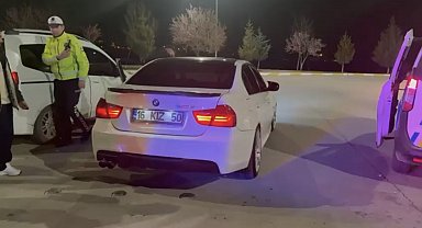 Tokat'ta abartı egzoz kullanan sürücüye ceza yağdı, araç trafikten men edildi